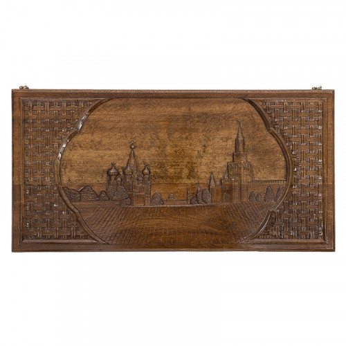 Нарды резные "Красная площадь" Нарды резные "Красная площадь"